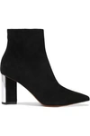 ROBERT CLERGERIE ROBERT CLERGERIE WOMAN KATIA SUEDE ANKLE BOOTS BLACK,3074457345621262178