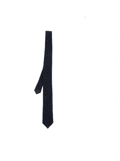 Ermenegildo Zegna Tie Cashmere And Wool Z6d91 1l7 A In Black