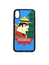 DSQUARED2 IPHONE X LOGO RUBBER COVER,15f972a2-8ab9-3c6b-ffc7-641c38984281