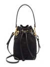 FENDI Mini Mon Tresor Canvas Bucket Bag