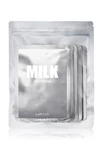 LAPCOS Daily Skin Mask Milk 5 Pack