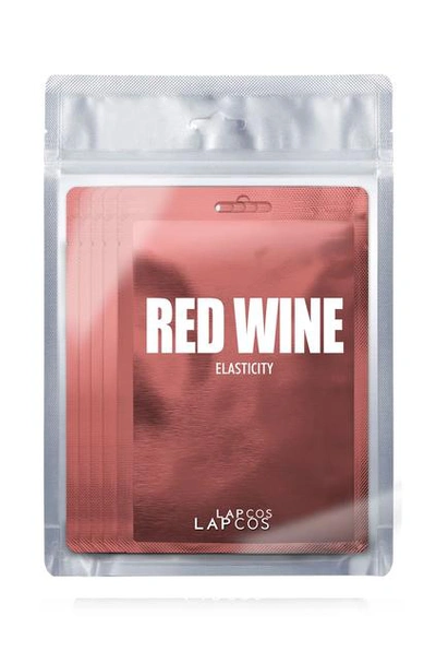 Lapcos Daily Skin Mask Red Wine 5 Pack