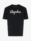 RAPHA BLACK LOGO EMBROIDERY T-SHIRT,LOT09XXBLW14509120