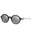 Giorgio Armani Women's Sunglasses In Black/grey Mirror Black