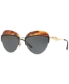 Giorgio Armani Women's Sunglasses, Ar6061 In Matte Havana/black/grey