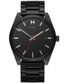 MVMT MEN'S ELEMENT ASH BLACK-TONE STAINLESS STEEL BRACELET WATCH 43MM