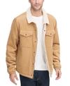 Levi's The Trucker Jacket In Brown, Men's At Urban Outfitters In Tan