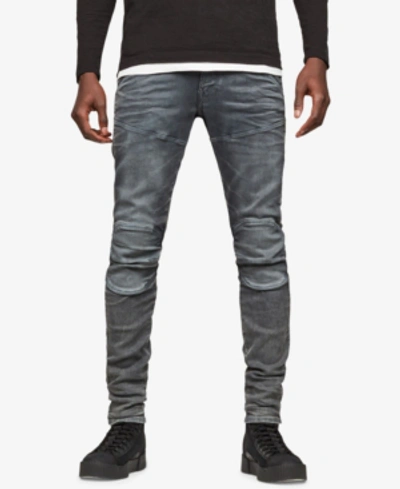 G-star Raw Men's 5620 3d Elwood Skinny Stretch Jeans In Dark Aged Cobler