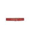 Twinset Belts In Brick Red