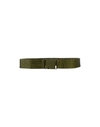 N°21 Belts In Military Green