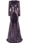ALEX PERRY SEQUINED SATIN GOWN,bf016b9c-9147-efb0-5cd6-afbc7de0723a