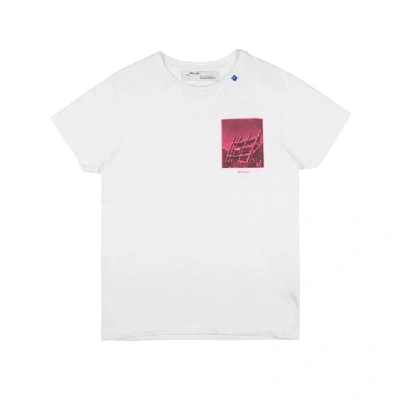 Off-white Halftone Arrows T-shirt In White
