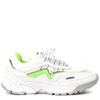 Axel Arigato Demo Runner White Leather & Fabric Chunky Sneakers In White