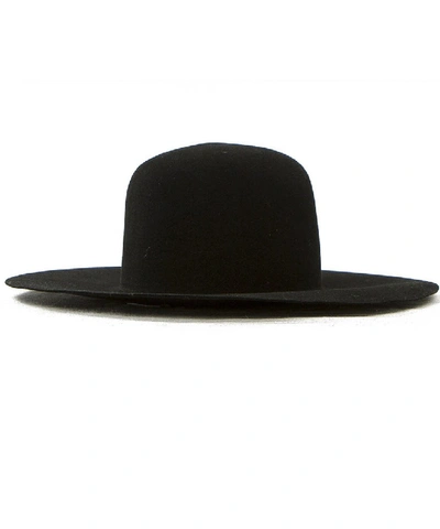 Off-white Wide Brim Women Black Hat