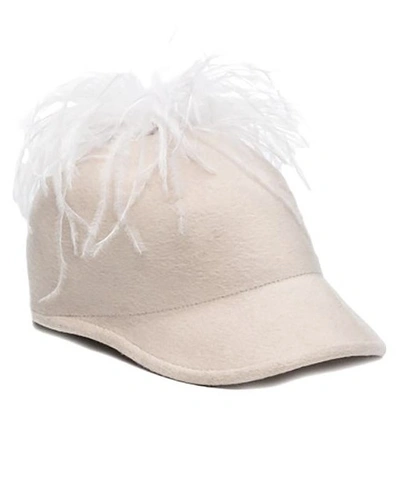 Eugenia Kim Bo Women White Hat In Neutrals