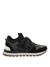 BRUNELLO CUCINELLI SHINY NET AND SUEDE SNEAKERS,629fc11c-3e22-e0d4-f726-b52cc0bd01b9