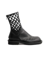 ANN DEMEULEMEESTER NET ANKLE BOOT TUCSON NERO,FFA3739A-7438-355D-5061-478AF7B2CAAA