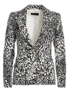 ESCADA Bikenati Abstract Leopard Print Jacket