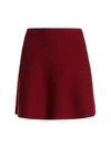 THEORY WOMEN'S LOTAMEE WOOL-BLEND MINI SKIRT,0400011829122