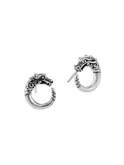 John Hardy Legends Naga Sterling Silver Dragon Stud Earrings