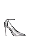 GREYMER PUMPS IN GREY LEATHER,11118408