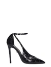 GREYMER PUMPS IN BLACK LEATHER,11118406