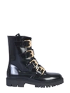MOSCHINO BOOT WITH BUCKLES,11115256