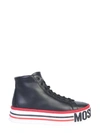 MOSCHINO HIGH PLATFORM SNEAKER,11115253