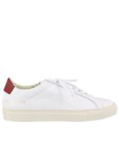 Common Projects Retro Low Sneakers In White
