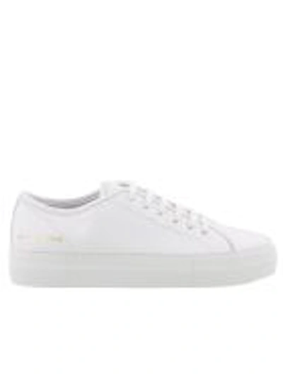 Common Projects Tournament Super Sneakers In White