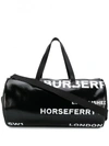 BURBERRY Logo Print Duffle Bag