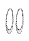 John Hardy Dot Silver Hoop Earrings