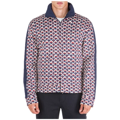 Valentino Men's Outerwear Jacket Blouson In Blue