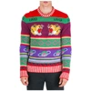 GUCCI GUCCI KNITTED CREWNECK SWEATER