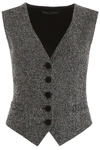 DOLCE & GABBANA DOLCE & GABBANA FITTED WAISTCOAT