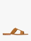 CARRIE FORBES BROWN MOHA RAFFIA SANDALS,MOHA14269494