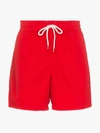 Polo Ralph Lauren Logo-embroidered Swim Shorts In Red