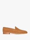 CARRIE FORBES BROWN ATLAS RAFFIA LOAFERS,ATLAS14269465