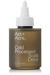 Act+acre Cold Processed Scalp Detox, 89ml - One Size In Colorless