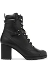 VALENTINO GARAVANI VALENTINO GARAVANI ROCKSTUD 95 LEATHER ANKLE BOOTS