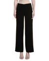 Giorgio Armani Wide-leg Silk Trousers With Rhinestone Details In Black