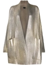 AVANT TOI GLITTER-EFFECT CARDI COAT