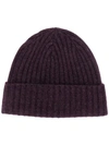 N•PEAL CHUNKY RIBBED HAT