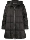 IENKI IENKI CROPPED PYRAMIDE DOWN JACKET