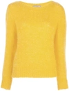 ALEXA CHUNG BRUSHED WOOL SWEATER