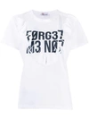 RED VALENTINO FORGET ME NOT T-SHIRT