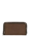 STELLA MCCARTNEY ZIP-AROUND FALABELLA CONTINENTAL WALLET