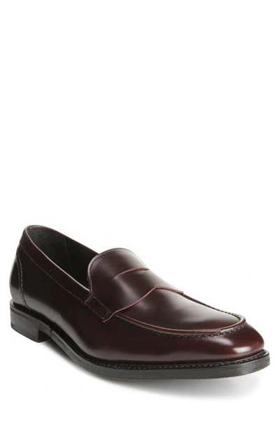 Allen Edmonds Mercer Penny Loafer In Mahogany Leather