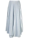 PROENZA SCHOULER STRIPED PLEATED SKIRT