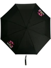 MOSCHINO TEDDY MOTIF LOGO PRINT UMBRELLA